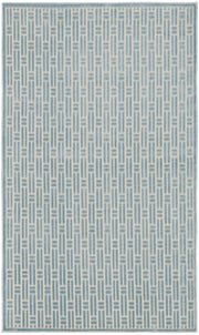 Washable Charm WCH02 Blue Ivory Rug - Rectangle