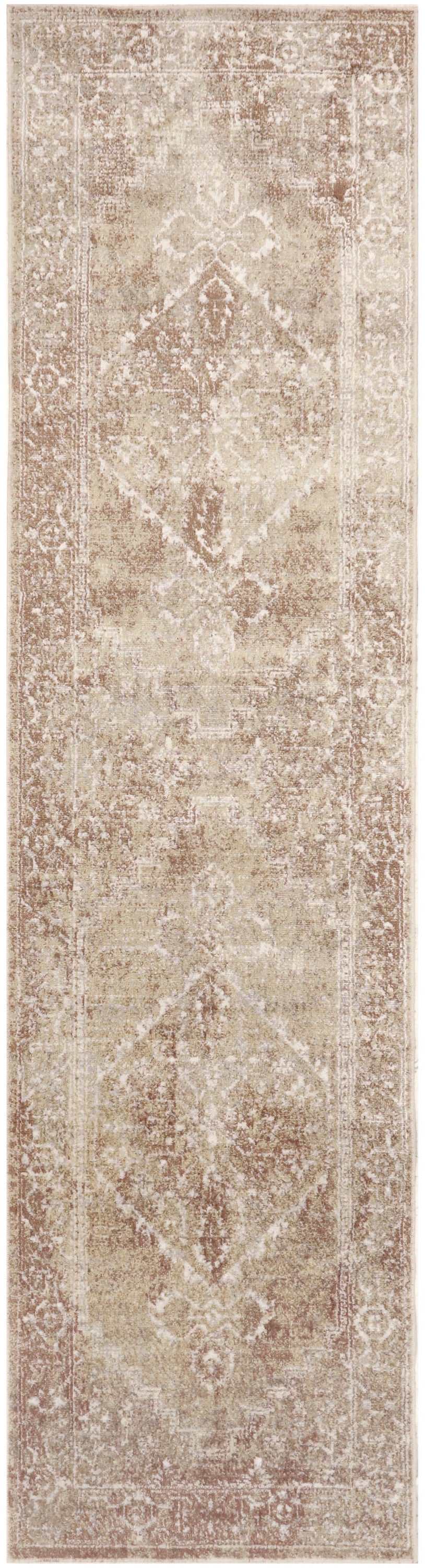 Astra Machine Washable ASW11 Rust Multicolor Rug - Runner