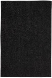 Nourison Essentials NRE01 Black Rug - Rectangle