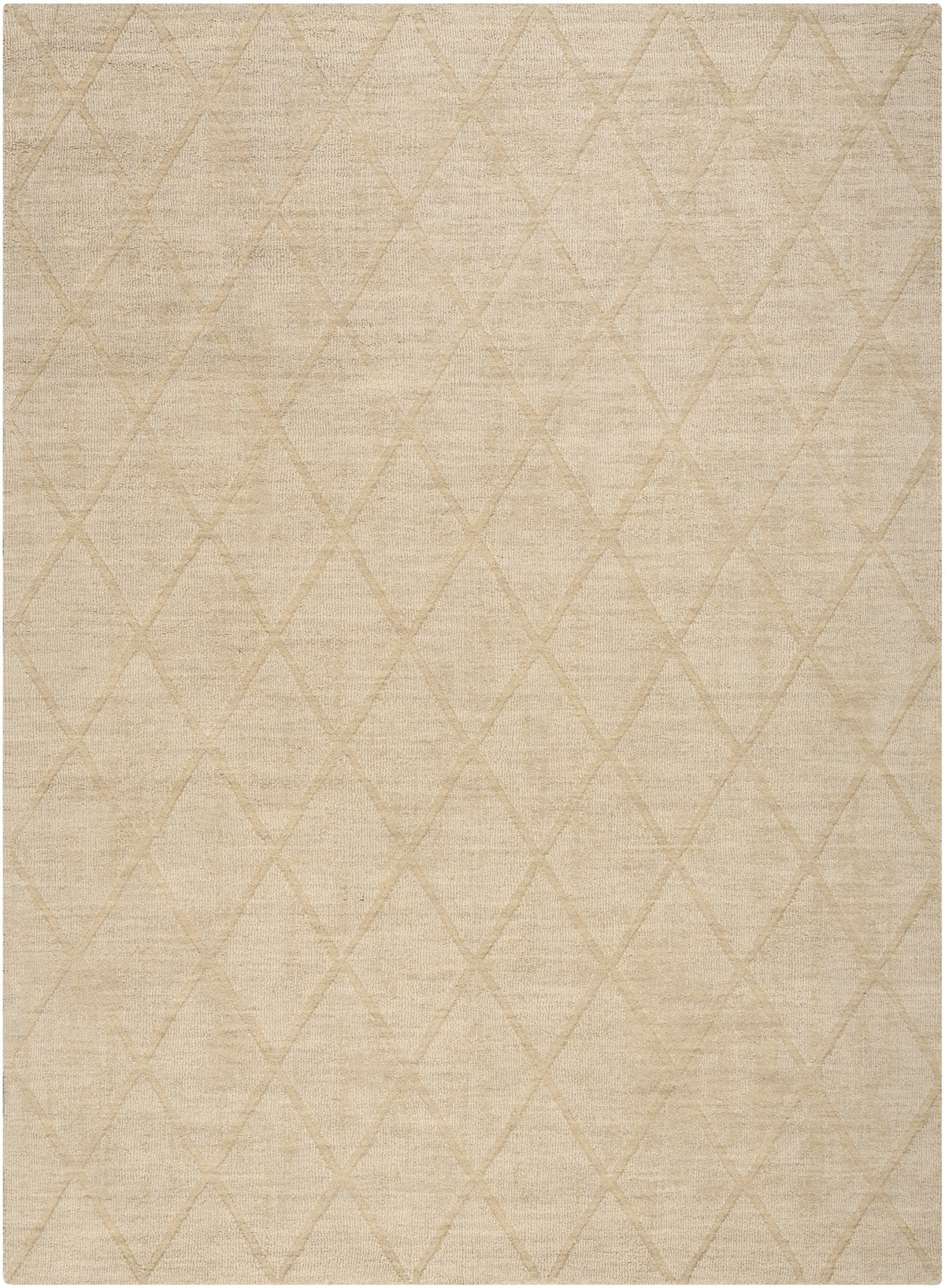 Wool Haven WOH01 Beige Rug - Rectangle
