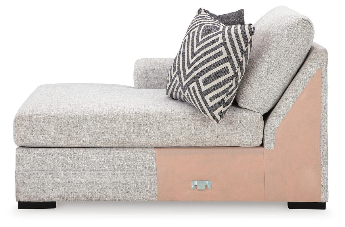 Koralynn 3-Piece Sectional and Oversized Accent Ottoman