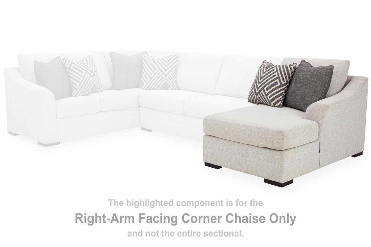 Koralynn RAF Corner Chaise Next-Gen Nuvella™ Performance Fabric