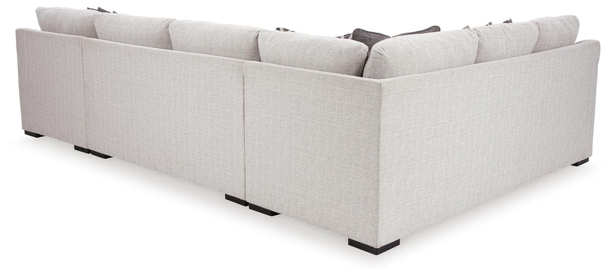 Koralynn 3-Piece Sectional with Chaise Next-Gen Nuvella™ Performance Fabric