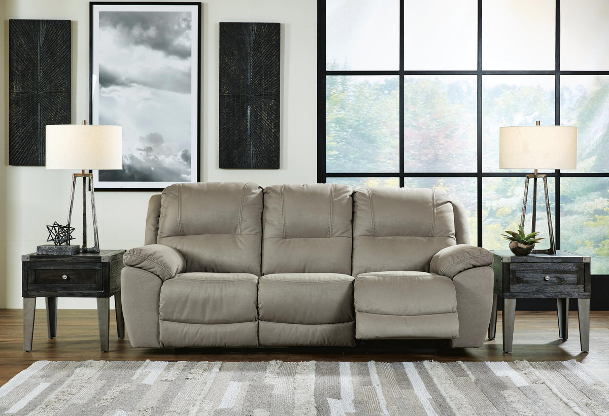 Next-Gen Gaucho Reclining Sofa Microfiber