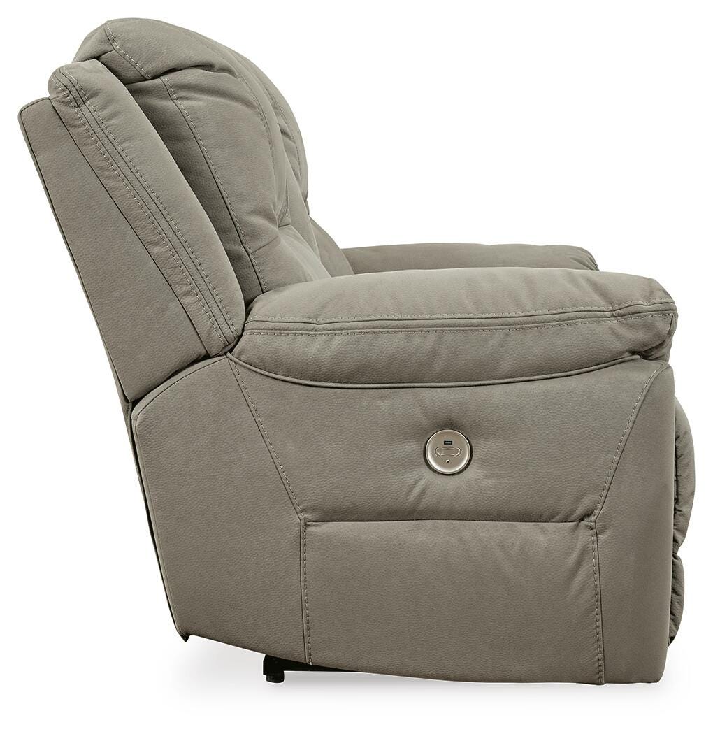 Next-Gen Gaucho DBL REC PWR Loveseat w/Console Microfiber