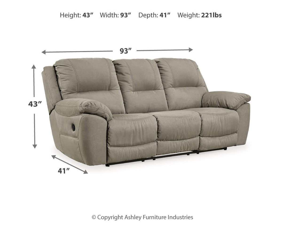 Next-Gen Gaucho Reclining Sofa Microfiber