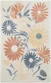Aloha ALH33 Ivory Rose Rug - Rectangle