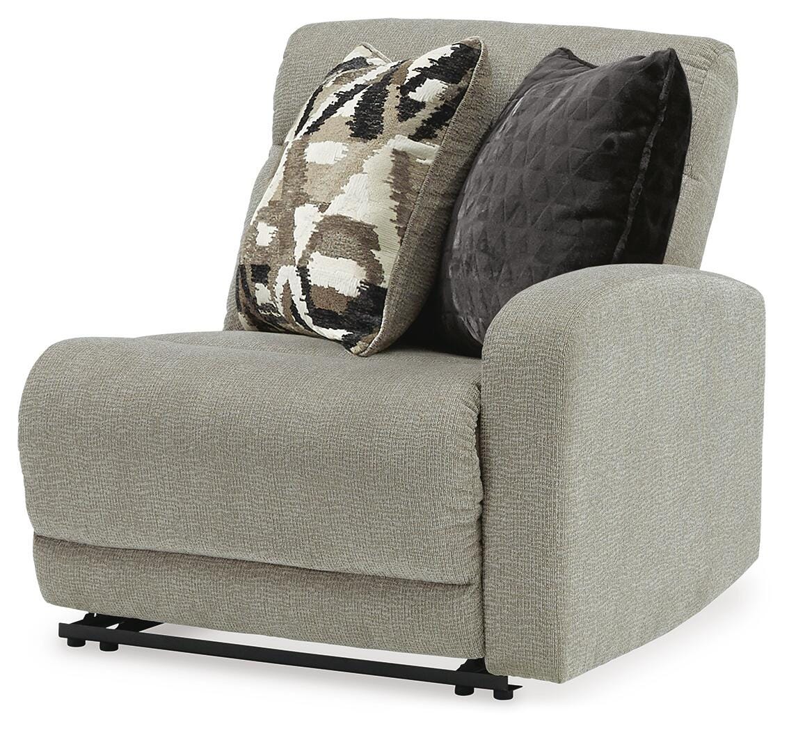 Colleyville 5-Piece Power Reclining Sectional with Chaise Chenille