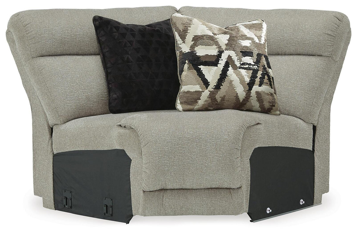Colleyville 6-Piece Power Reclining Sectional with Chaise Chenille