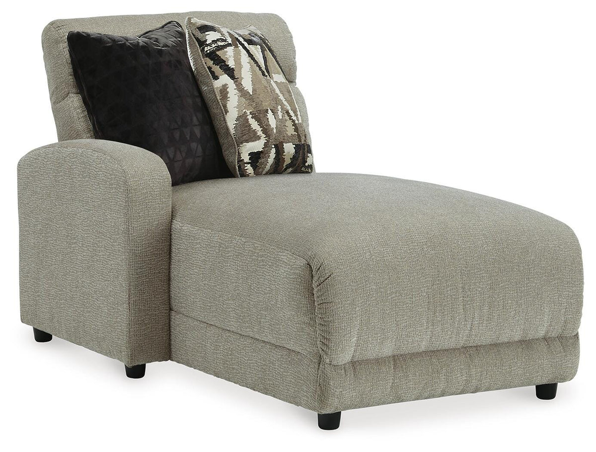 Colleyville 4-Piece Power Reclining Sectional with Chaise Chenille