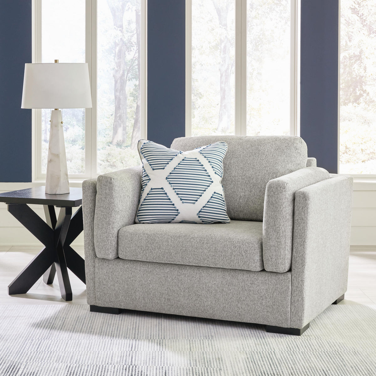 Evansley Chair and a Half Next-Gen Nuvella™ Performance Fabric
