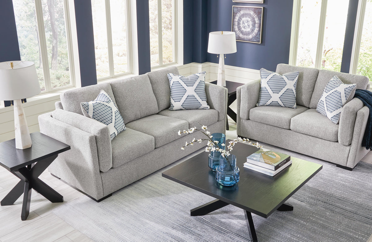 Evansley Sofa and Loveseat