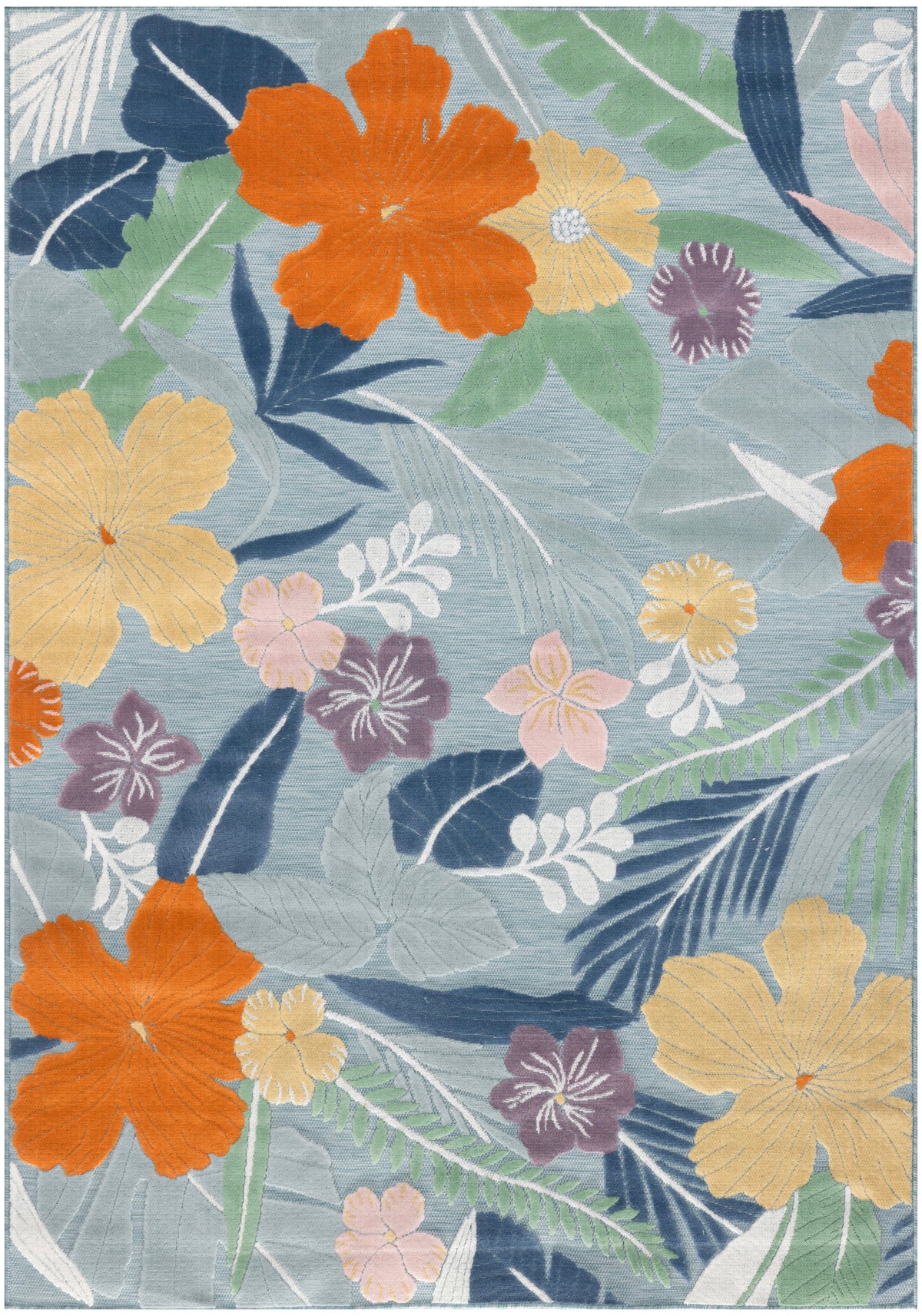Suncoast SNC01 Blue Multicolor Rug - Rectangle