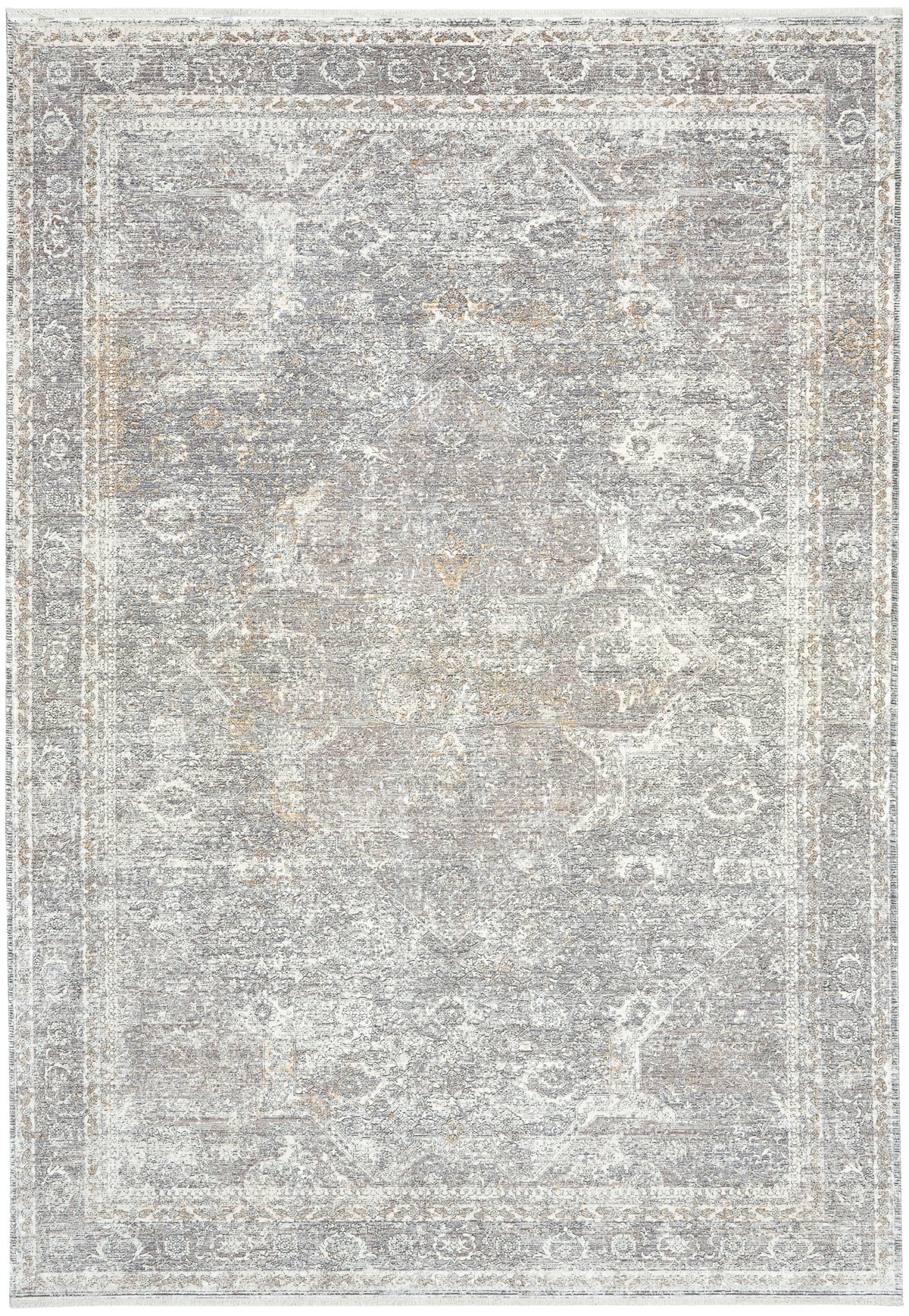 Starry Nights STN03 Silver Cream Rug - Rectangle