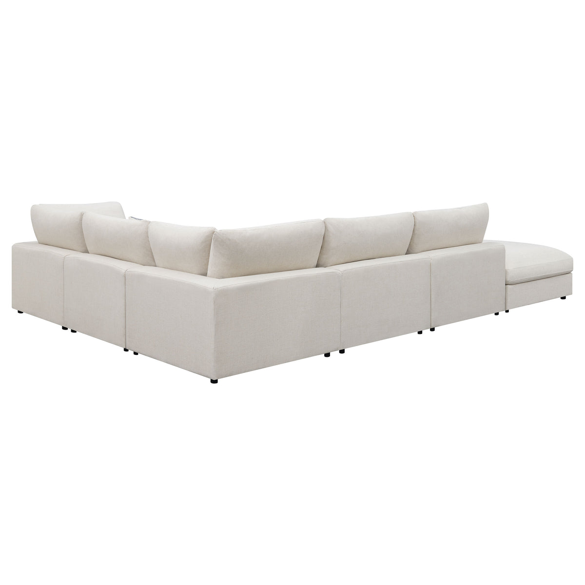 Serene 6-piece Upholstered Modular Sectional Sofa - Beige