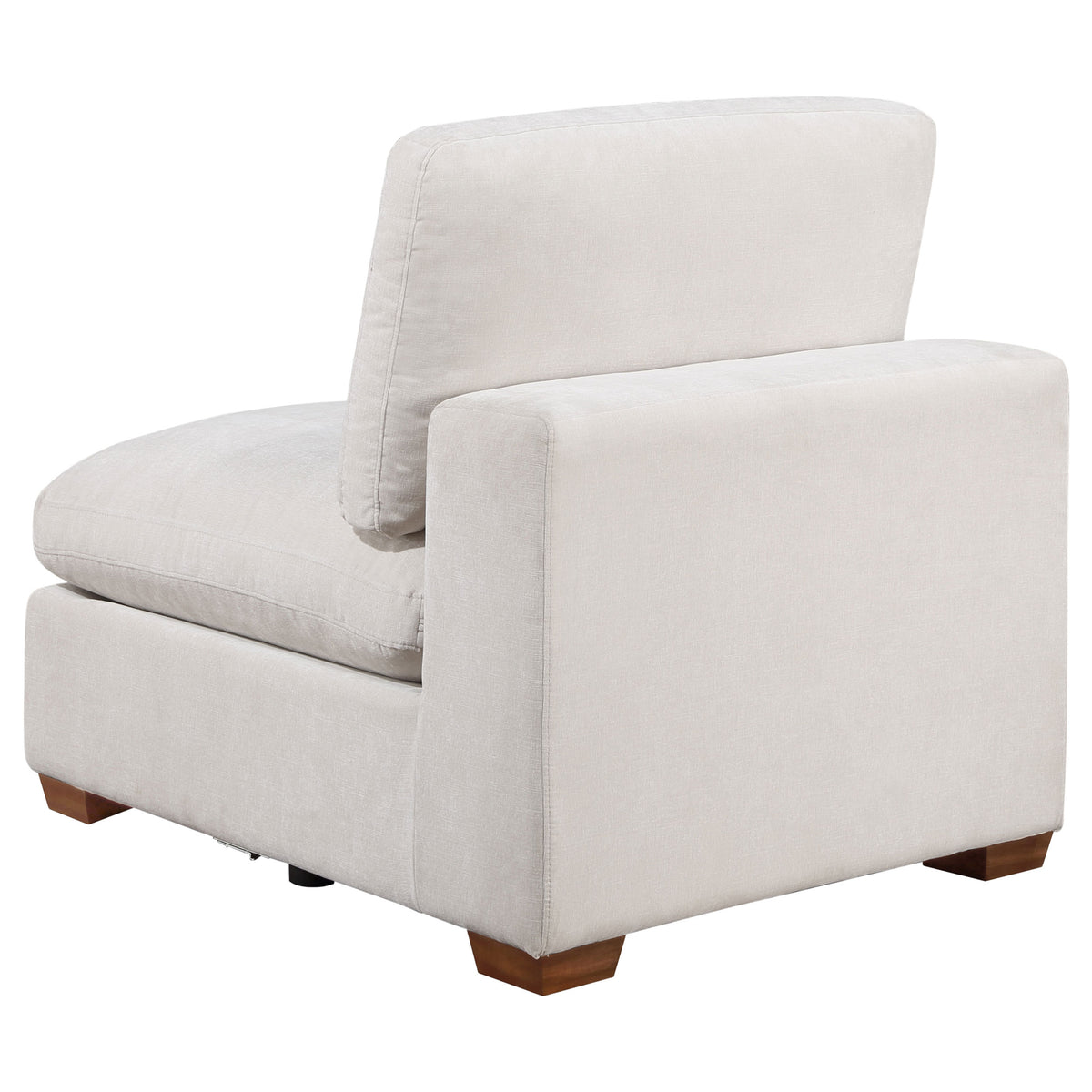 Lakeview Upholstered Armless Chair - Ivory