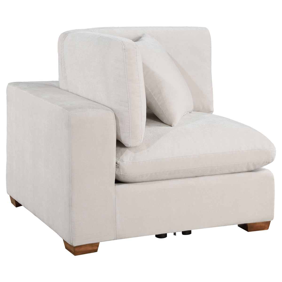 Lakeview Upholstered Corner Chair - Ivory