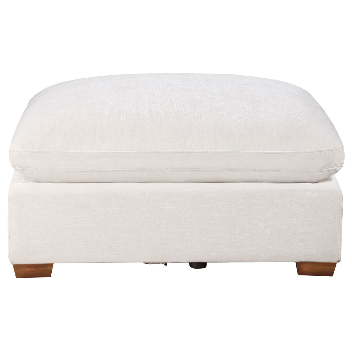 Lakeview Rectangular Upholstered Ottoman - Ivory
