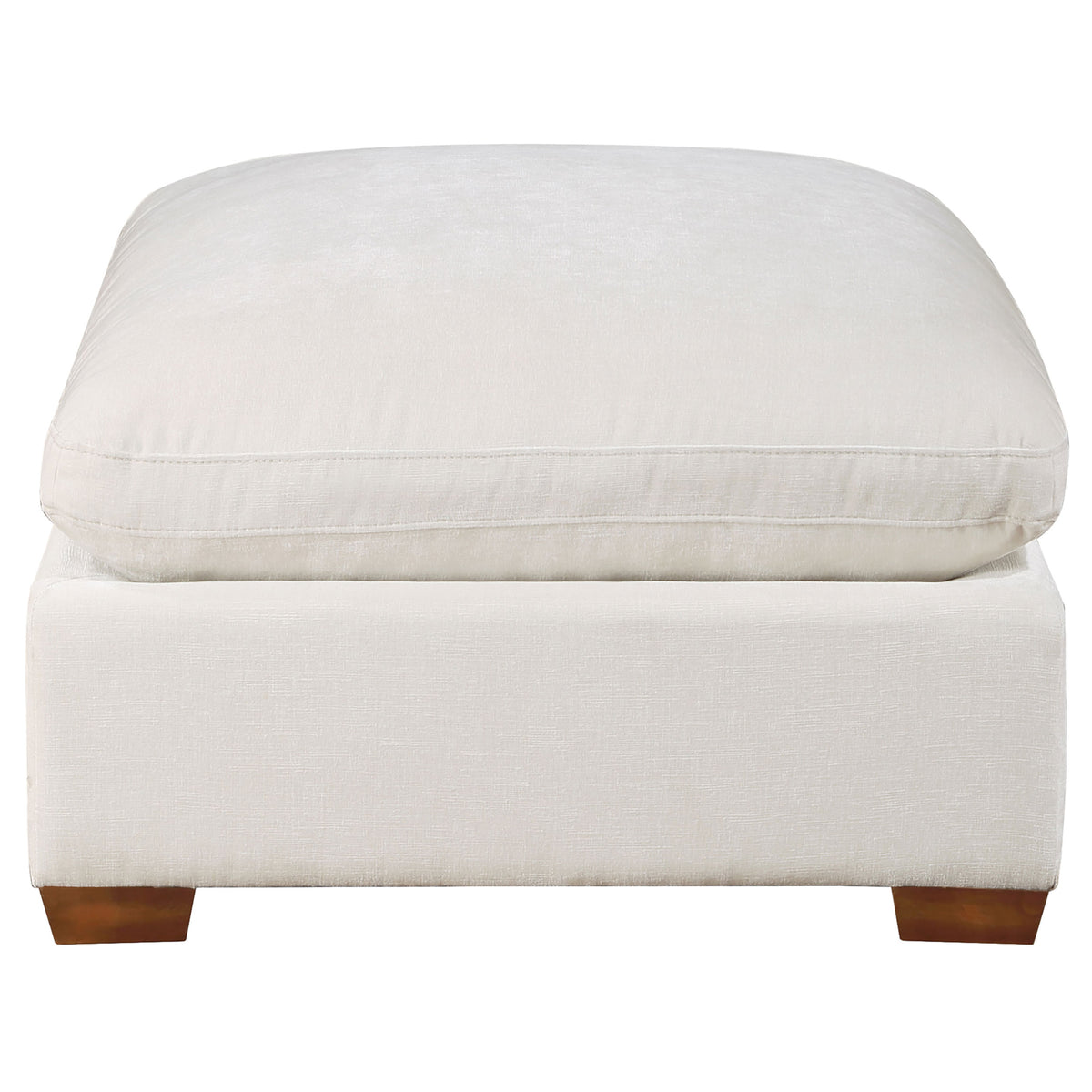 Lakeview Rectangular Upholstered Ottoman - Ivory