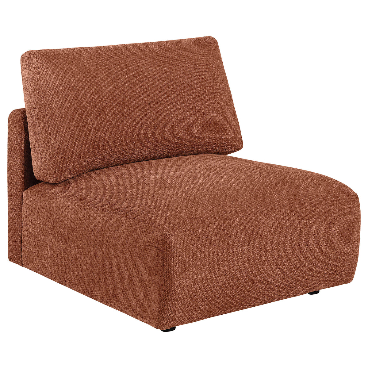 Elysia 6-piece Fabric Upholstered Modular Sectional Sofa - Coral