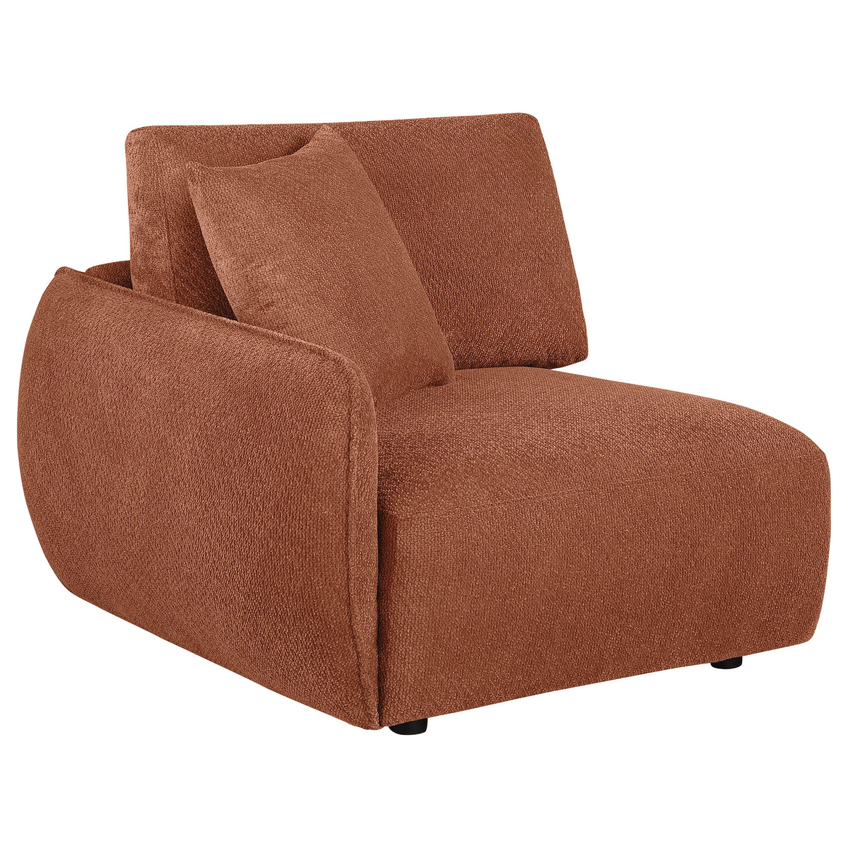 Elysia 6-piece Fabric Upholstered Modular Sectional Sofa - Coral