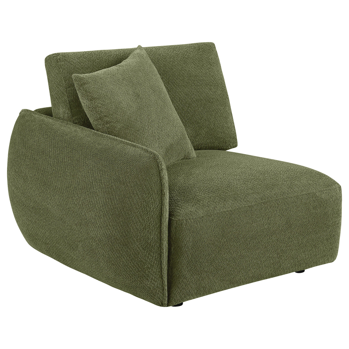 Elysia 6-piece Fabric Upholstered Modular Sectional Sofa - Green