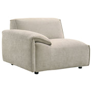 Crane Modular Chair Beige - Left Arm Facing