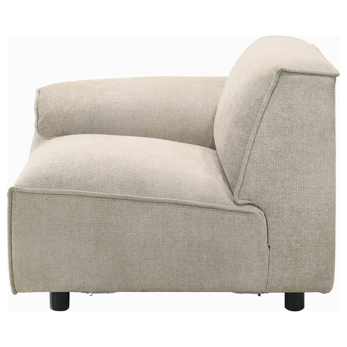 Crane Modular Chair Beige - Left Arm Facing