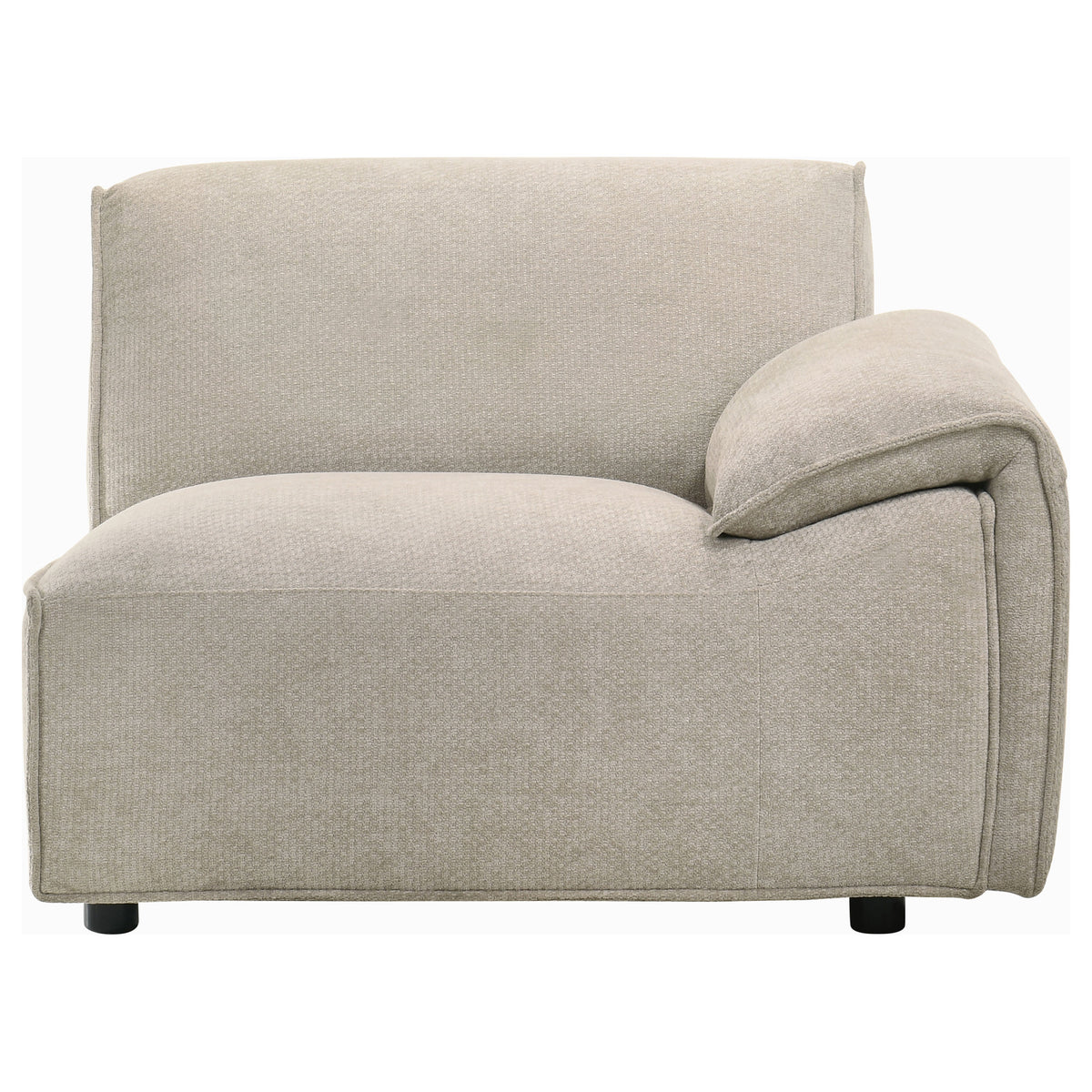 Crane Modular Chair Beige - Right Arm Facing