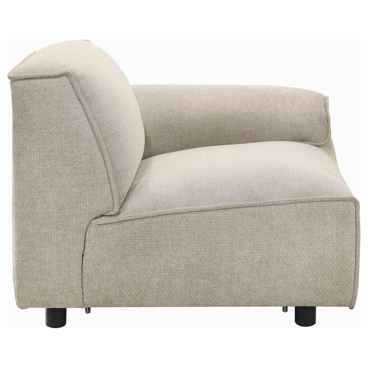 Crane Modular Chair Beige - Right Arm Facing