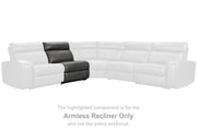 Samperstone Armless Recliner Faux Leather