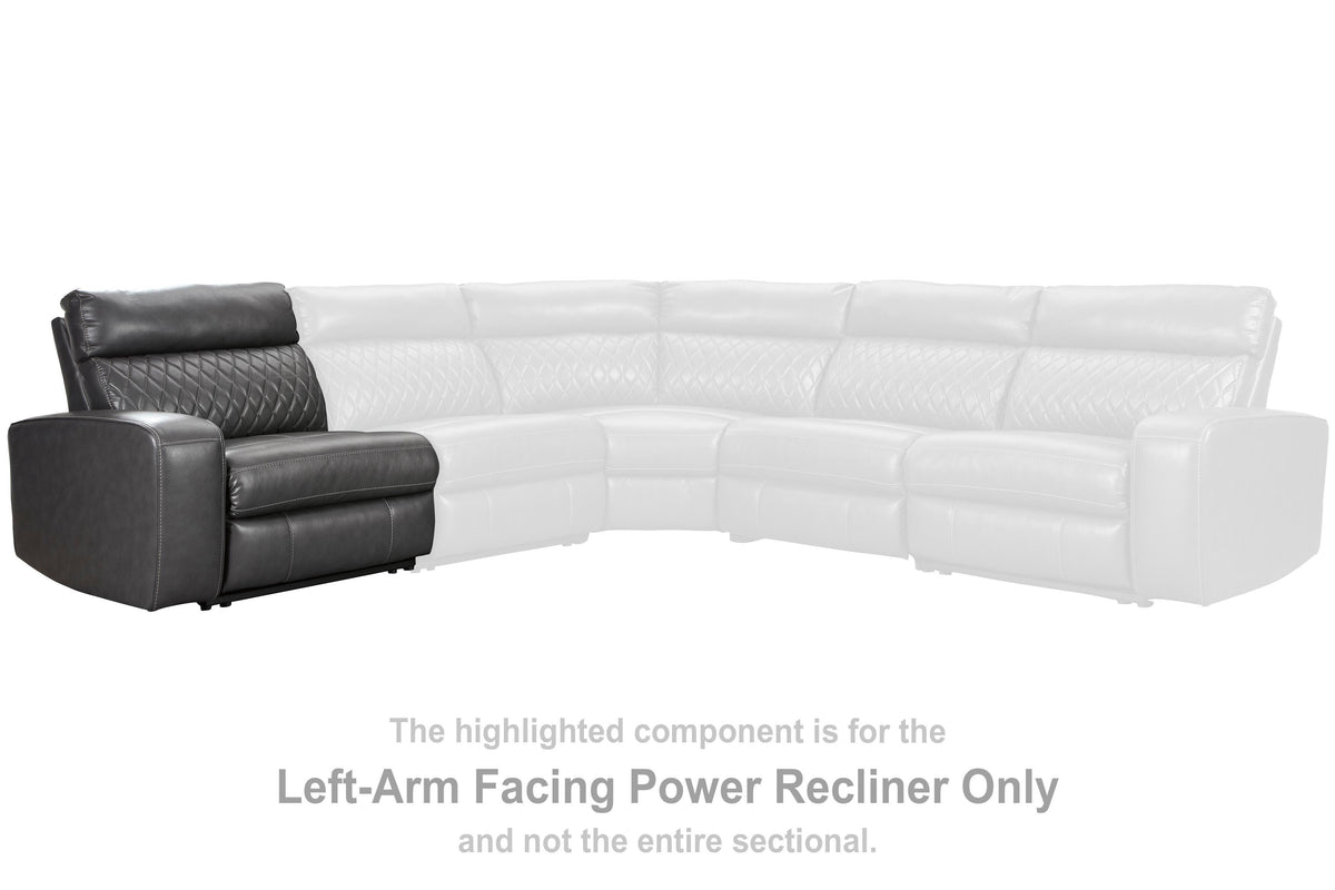 Samperstone LAF Zero Wall Power Recliner Faux Leather
