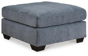 Marleton Oversized Accent Ottoman Microfiber