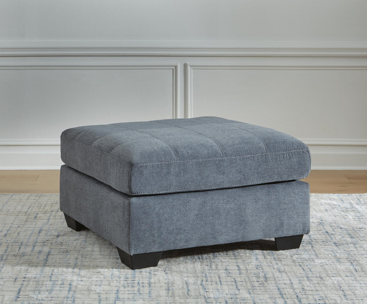 Marleton Oversized Accent Ottoman Microfiber