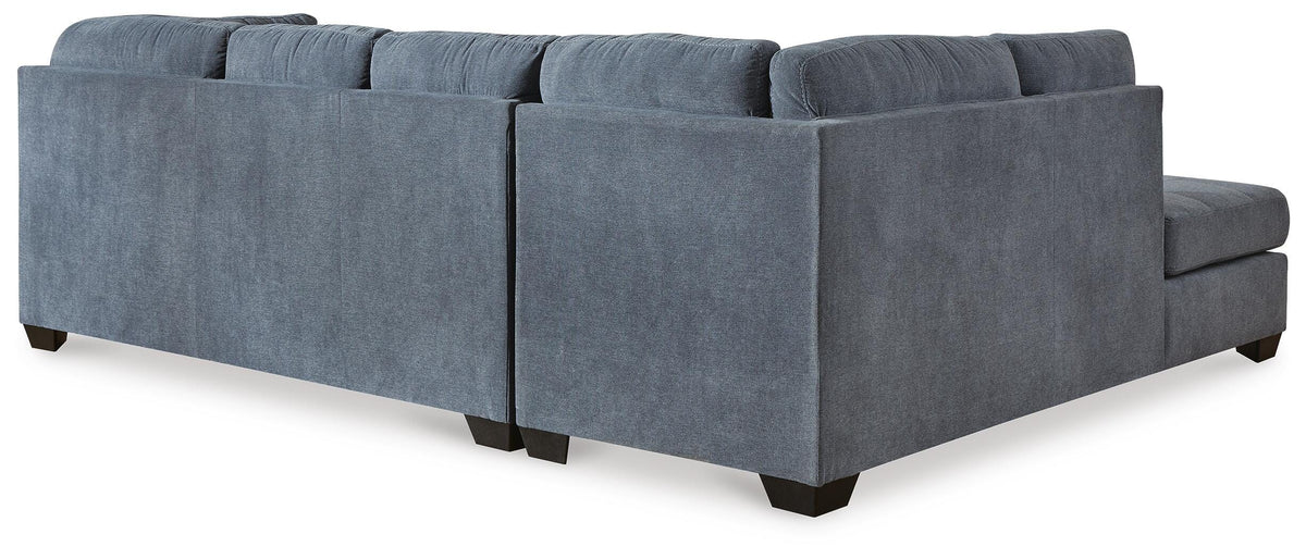 Marleton 2-Piece Sleeper Sectional with Chaise Microfiber
