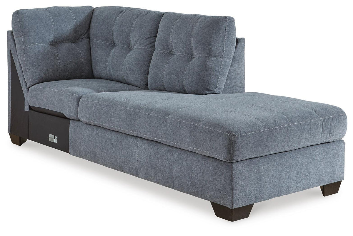 Marleton RAF Corner Chaise Microfiber
