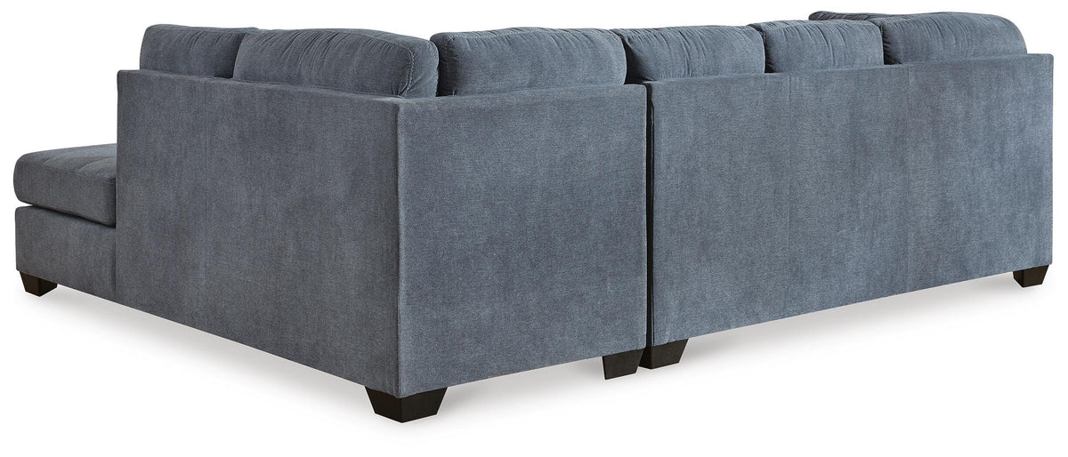 Marleton 2-Piece Sleeper Sectional with Chaise Microfiber