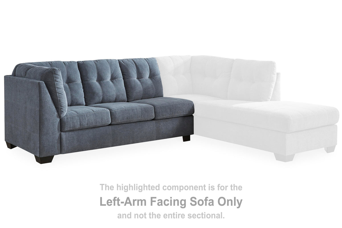 Marleton LAF Sofa Microfiber