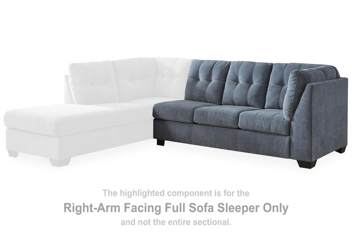Marleton RAF Full Sofa Sleeper Microfiber