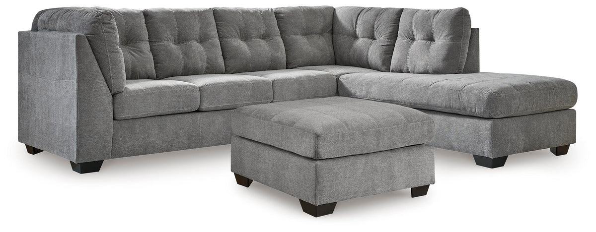 Marleton 2-Piece Sectional and Ottoman