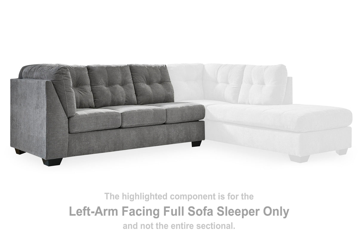 Marleton LAF Full Sofa Sleeper Microfiber