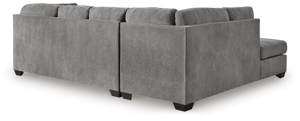Marleton 2-Piece Sleeper Sectional with Chaise Microfiber