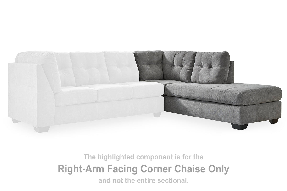 Marleton RAF Corner Chaise Microfiber