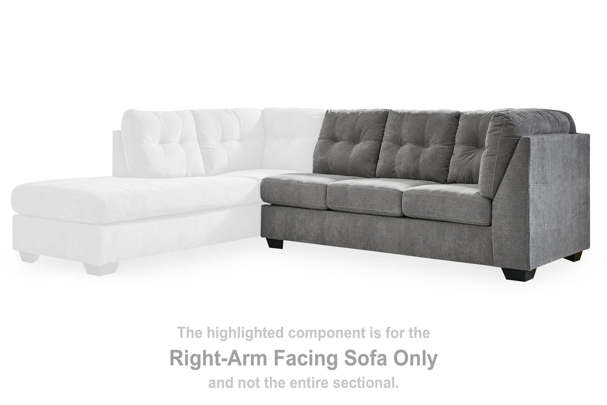 Marleton RAF Sofa Microfiber