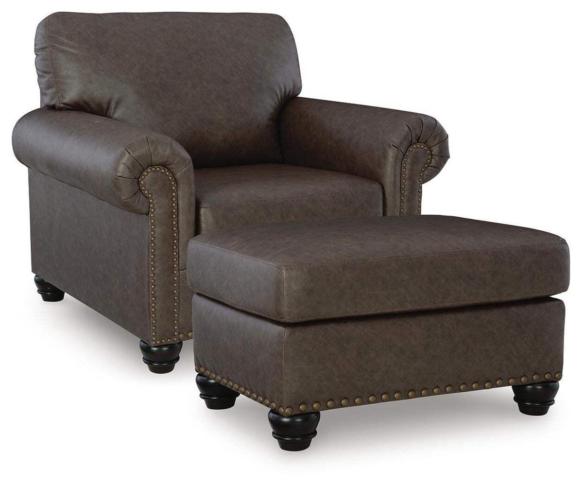 Roxmere Chair and Ottoman