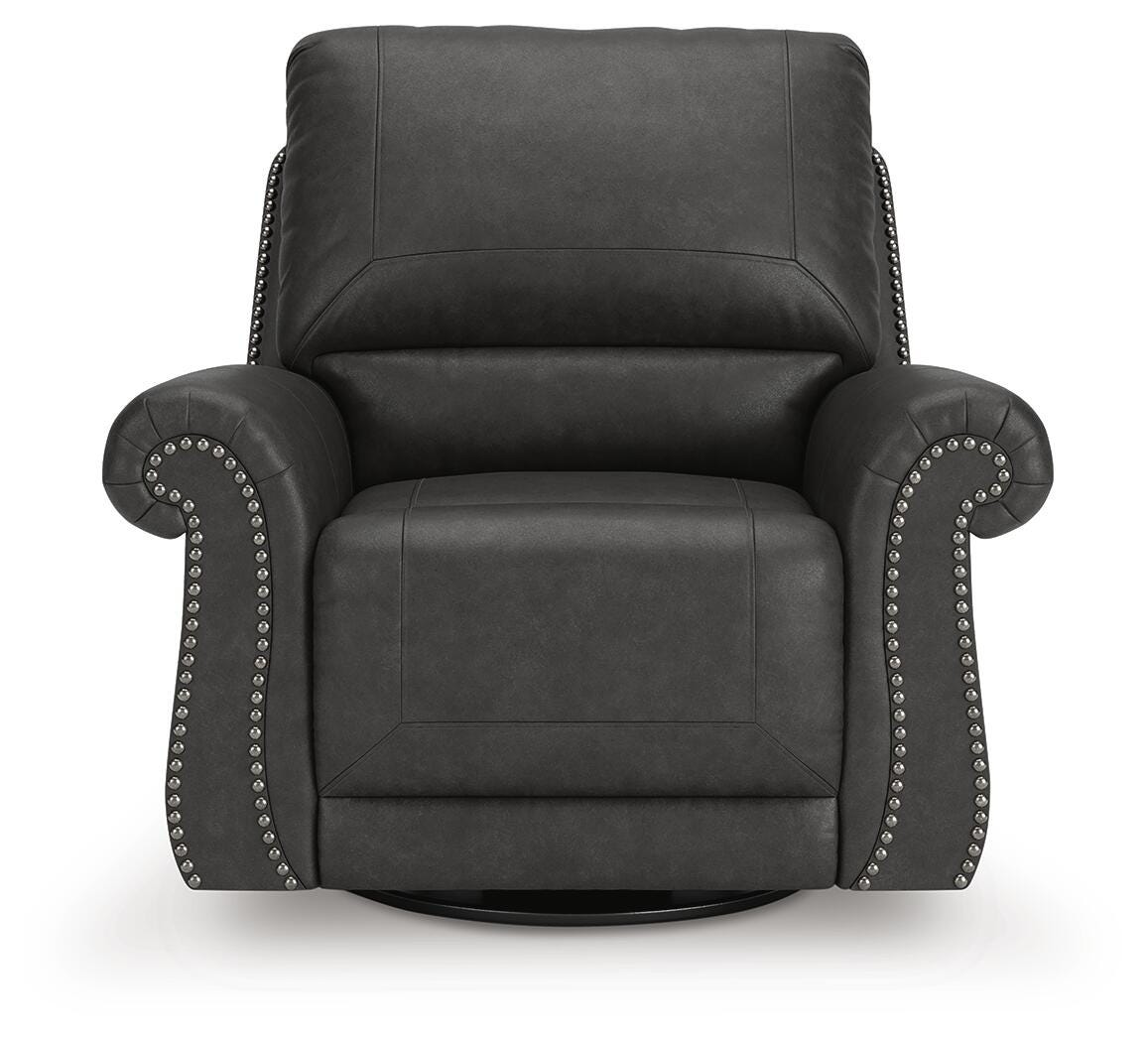 Chasemore Swivel Glider Recliner Faux Leather
