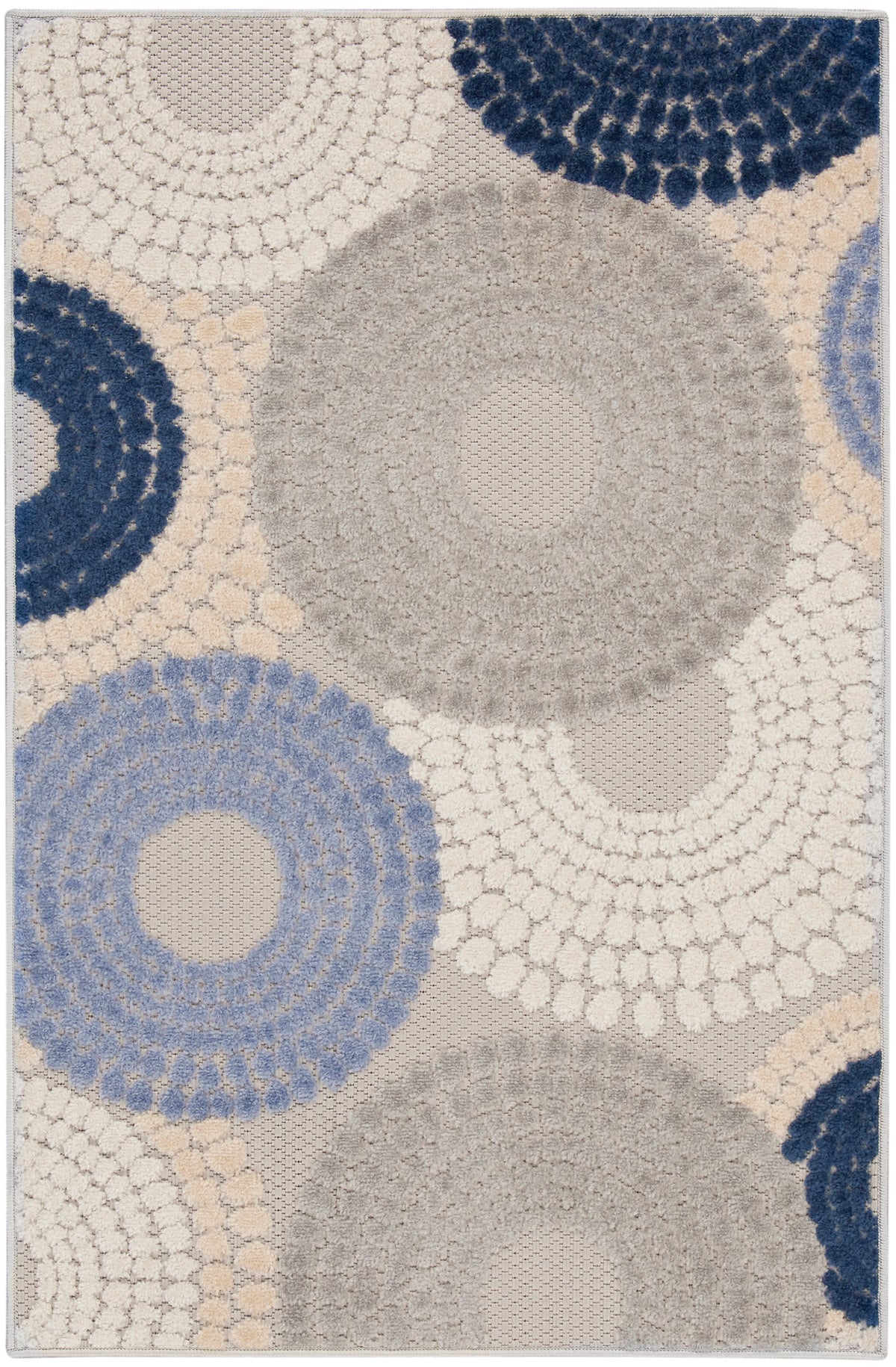 Aloha ALH29 Blue Grey Rug - Rectangle