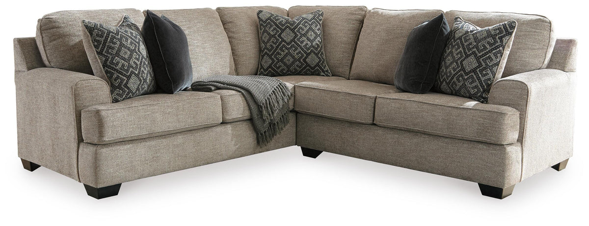 Bovarian 2-Piece Sectional Chenille