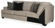 Bovarian LAF Sofa w/Corner Wedge Chenille