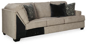 Bovarian RAF Sofa w/Corner Wedge Chenille